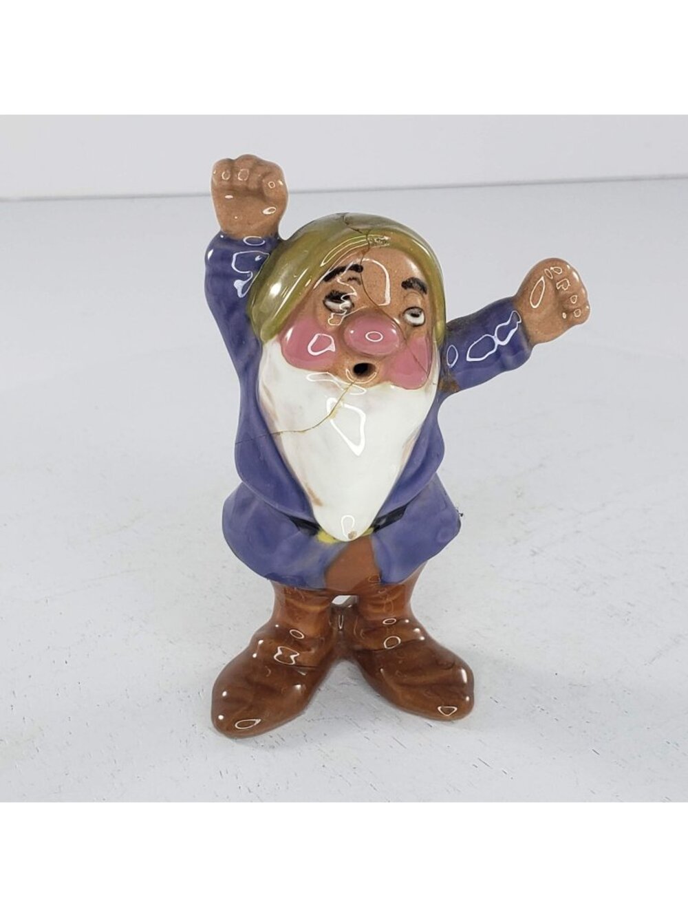 Disney Hagen Renaker Sleepy Snow White Seven Dwarfs Miniature Figurine AS IS